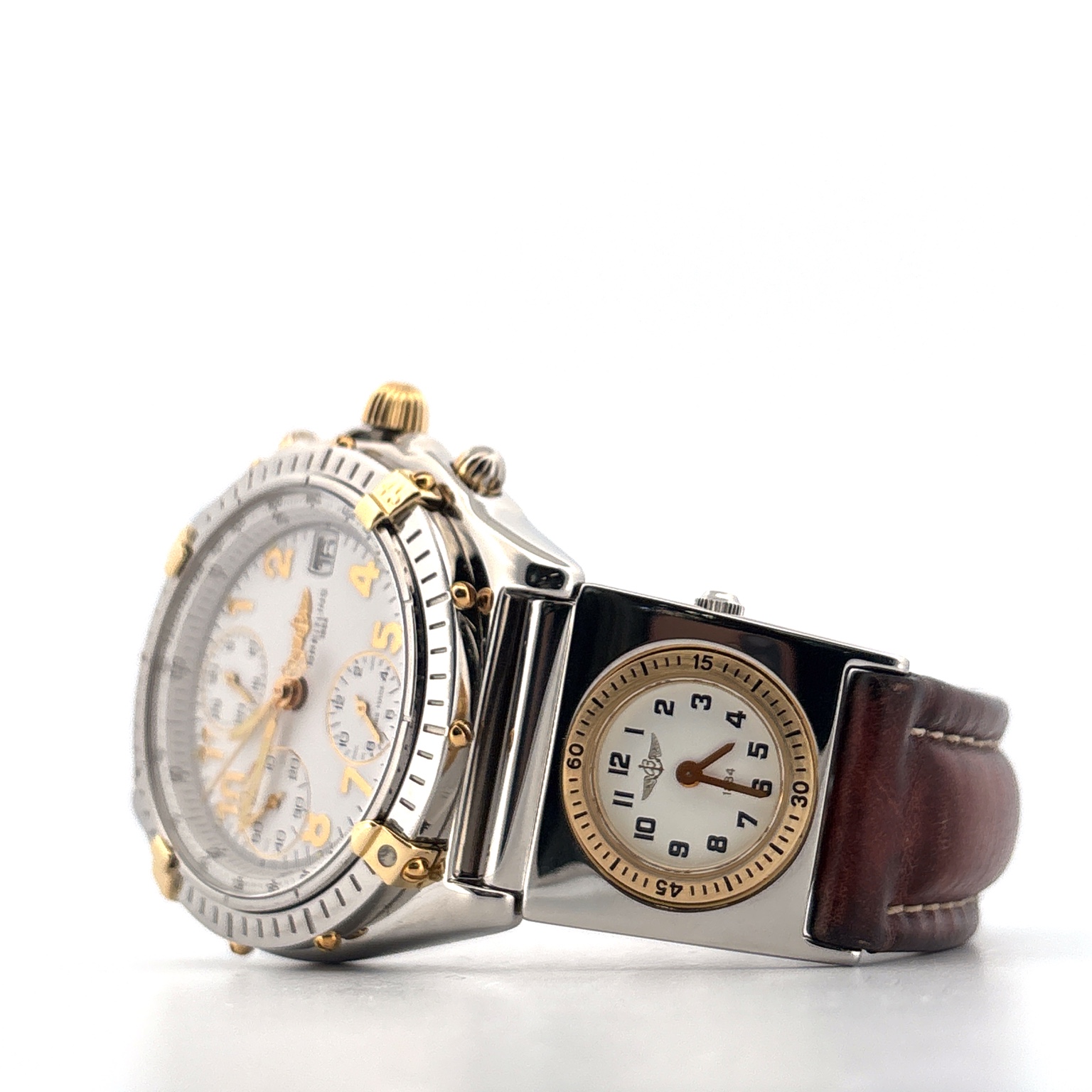 BREITLING CHRONOMAT UTC DUAL TIME worn in Downtown Los Angeles